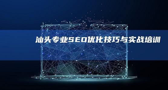 汕头专业SEO优化技巧与实战培训